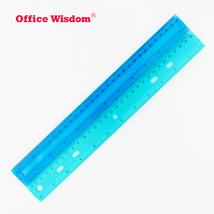 Regla de Plástico de 30 cm, Regla Recta Colorida de 12 Pulgadas, Transparente, de Diferentes Diseños, para Dibujo y Manualidades - Product Image 6