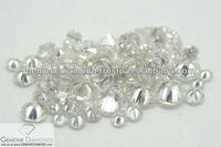 Naturel Rond Brillant Coupe Lâche Blanc Diamants Indien Fabricant de diamant Lâche Naturel 1mm Diamants VVS Clarté FG Couleur