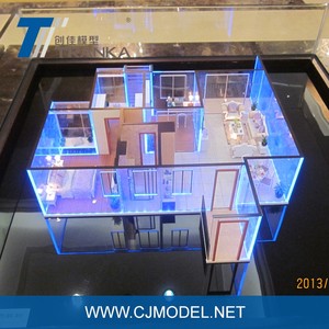 3D modelo de arquitectura interior/miniatura modelo de la casa para la venta - Product Image 2