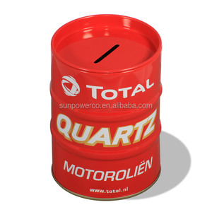 รอบน้ำมันกลองเหรียญธนาคารดีบุก/โลหะเหรียญธนาคาร/ดีบุกสามารถธนาคารเหรียญ - Product Image 1