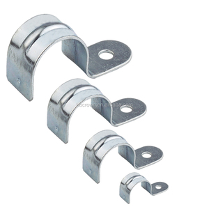 Support de cerceau de gorge à deux trous Selle en acier inoxydable Boucle fixe Tube Collier de serrage Clip de selle