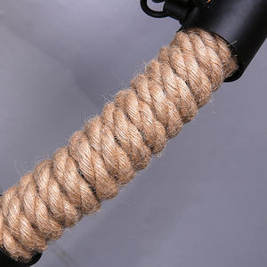 <span class=keywords><strong>Applique</strong></span> murale vintage en <span class=keywords><strong>corde</strong></span> de chanvre semi-circulaire, <span class=keywords><strong>applique</strong></span> murale industrielle - Product Image 6