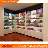 Prateleira da loja de móveis loja de cosméticos cosméticos loja de decoração com design livre