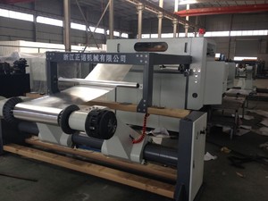 de alta velocidad servo control de color marrón de bonos <span class=keywords><strong>rollo</strong></span> de papel de corte de la máquina - Product Image 2