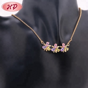 I prodotti più venduti Set di gioielli placcati in oro 18 carati disegni <span class=keywords><strong>2022</strong></span> - Product Image 5