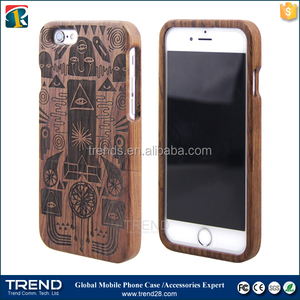 Alibaba express turquie laster bois véritable cas de téléphone pour iphone 6 s plus - Product Image 5