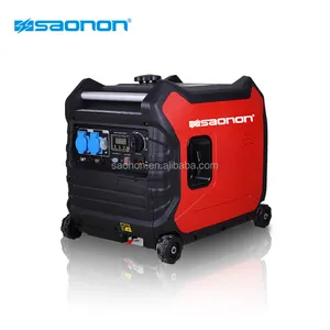 Good quality 3.5kVA Inverter Gasoline Generators With Wheels And Handel Hot Sale