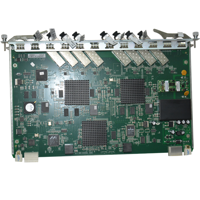 8 ports olt EC8B EPON board with 8 SFP modules