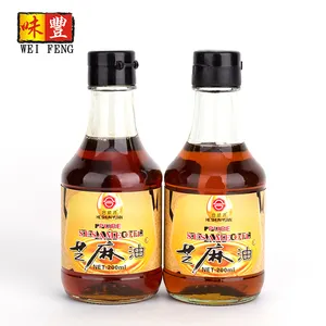 Fast配信卸売健康黒China 100% Pureゴマ種子油