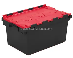 Stackable Moving Plastic Box/Industrial Moving Totes