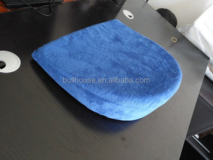 Almohada de cuña de espuma viscoelástica de lujo para embarazo con cremallera central, tejido transpirable y funda de bambú lavable, venta al por mayor - Product Image 6