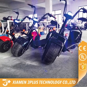 Harley eec Vespa Eléctrica plegable de la bicicleta 1000 w seev citycoco con grasa neumático de la bici - Product Image 3