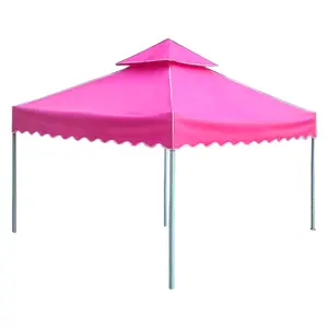 Tuoye Haute Qualité Pas Cher Cadre En Acier Salon Commercial Tente Pliante 3x3 m Gazebo Tente