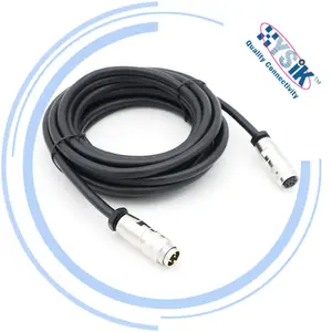 Kontrol Kabel 8Pin RET AISG laki-laki untuk perempuan, panjang 0.5 m, 1 m, 2 m, 3 m, 4m... 100 m