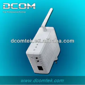 Wallmount 200m 802.11b/g/n 150m wireless adaptador powerline ethernet rede ap bridge( wall plug plc, wifi homeplug)