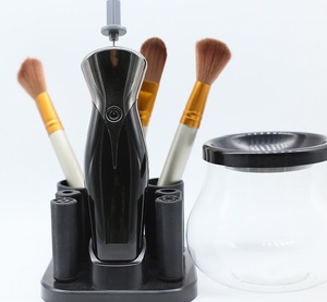 Servicio de Dropshipping 360 rotating maquillaje cepillo resolver cómo limpiar los pinceles de maquillaje sin cepillo limpiador - Product Image 4