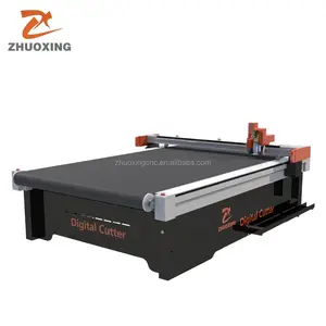 CNC digital cutting machine for multilayer airbag fabrics material