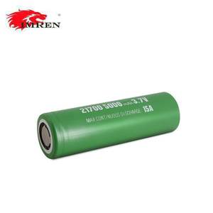 2019 IMREN 21700 5000mAh 15A قدرة عالية بطارية الجرافين الأخضر بطاريات ليثيوم أيون قابلة للشحن - Product Image 2
