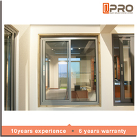 Ventanas de aluminio a la moda, 3 vías, Interior curvo, Triple francés, barato, para oficina, ventana de recepción de vidrio deslizante