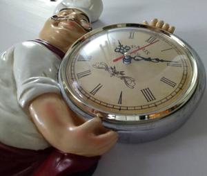 Resina <span class=keywords><strong>Cucina</strong></span> Cinese 3D orologio da <span class=keywords><strong>parete</strong></span> decorativo - Product Image 3