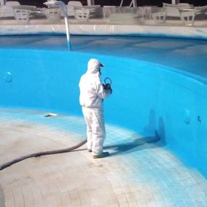 Revestimiento de <span class=keywords><strong>Poliurea</strong></span> en Aerosol, Impermeabilizante y Anti-filtraciones para Piscinas, Precios - Product Image 2
