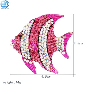 Mooie Animal Charms Pin Clownfish Nemo Harde Broches Vrouwen Meisjes Sieraden Cartoon Bulk Badge Broche