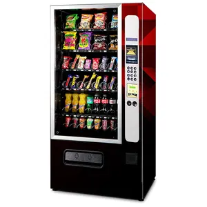 Máquina de venda espiral para bebidas de refrigerante e chips de cola