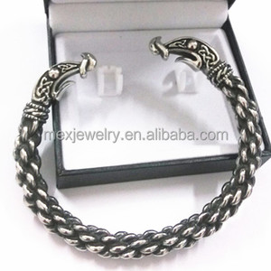 Di modo Vikings Mens Dei Monili 316L In Acciaio Inox Viking Del Polsino Del Braccialetto Del Braccialetto - Product Image 4