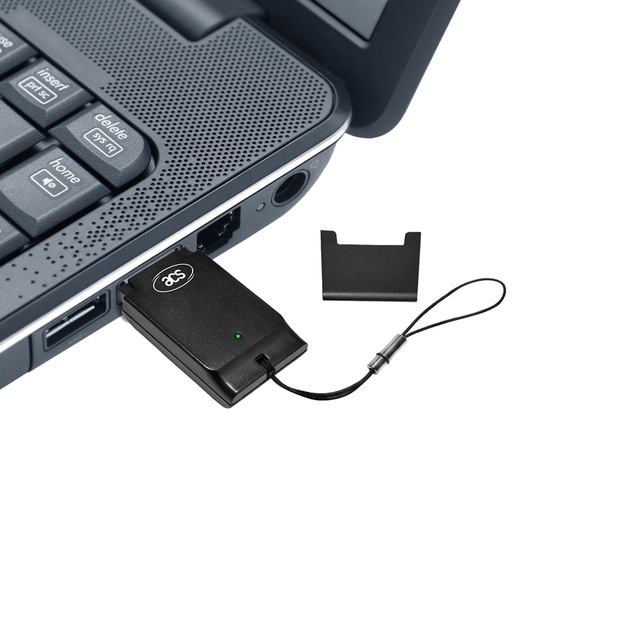 Mac USB 4G Micro Sim Card Reader Writer for PC ACR39T-A1