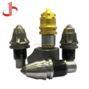 Fondotinta palificazione a gambo rotondo con taglierina forata a pallottola conica - Product Image 1