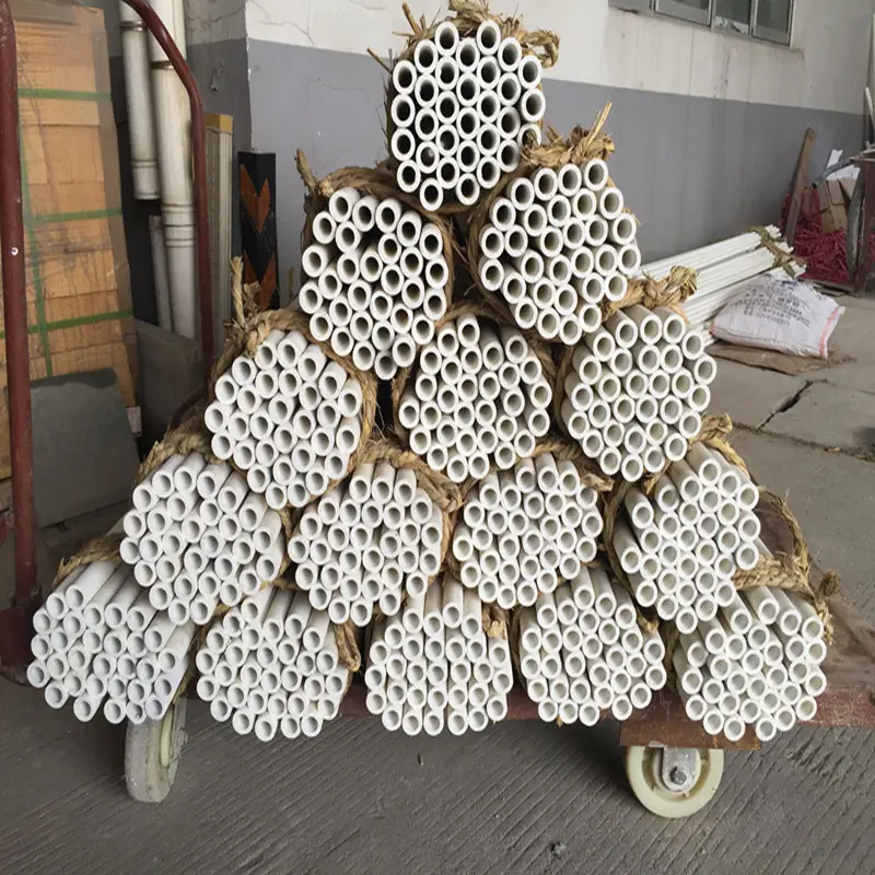 High Temperature Refractory Alumina Tube or Alumina Ceramic Roller for Industrial Kiln
