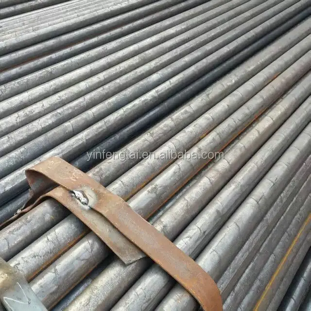 Tebal Dinding Pipa Baja/Kecil Cast Iron Tube/Hitam Bulat Tabung Baja