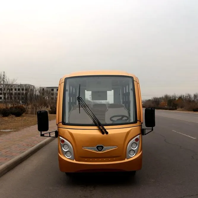 รถบัสท่องเที่ยวไฟฟ้าราคาถูกของจีนพร้อมใบรับรอง CE