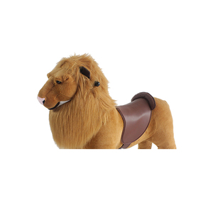 Lion en peluche animal de marche sur roues jouet cheval - Product Image 4
