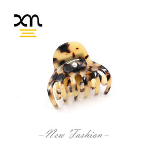 <span class=keywords><strong>Pince</strong></span> à <span class=keywords><strong>cheveux</strong></span> en forme de <span class=keywords><strong>crabe</strong></span> pour filles, <span class=keywords><strong>petite</strong></span> taille, faite à la main, accessoires pour <span class=keywords><strong>cheveux</strong></span>, pochettes en acétate de cellulite, pinces à griffes rondes pour femmes, nouvelle collection - Product Image 3