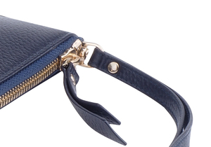 Suave delgada del teléfono del cuero genuino bolsa de mujer bolso de mano del embrague con la correa de muñeca - Product Image 4