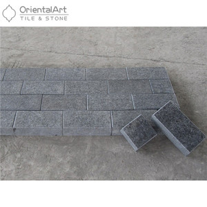 Pierre cubique en granit <span class=keywords><strong>noir</strong></span> absolu de qualité supérieure, polie, pour aménagement paysager, en ligne - Product Image 5