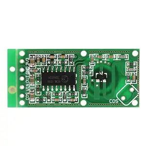 Taidacent 5-7m Intelligent Detector Microwave Motion Human Body Sensor Microwave Radar Sensor Switch Module RCWL-0516 Sensor