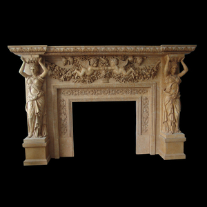 Lndoor decoración grande independiente fundido <span class=keywords><strong>chimenea</strong></span> de piedra - Product Image 1