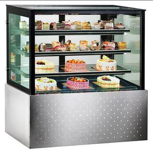 Offre Spéciale bureau vertical au sol refroidi par air gâteau affichage armoires frigorifiques 5 pi pour le gâteau avec deforester - Product Image 5
