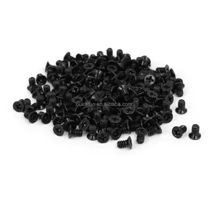 Small type mini black phillips 6.8 flat head machine pc screw 3mm pc 3mm ansi iso9001 2015 machine phillips 24h provided