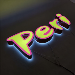 Segni <span class=keywords><strong>Storefront</strong></span> Prezzo HA PORTATO Cartello frontlit Acrilico Segni Lettera