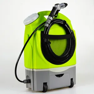 Tragbare klimaanlage Waschmaschine, Verlängert High Powered Wasser Sprayer Gun Sauber Spule System Mit 12V Zigarre Jack