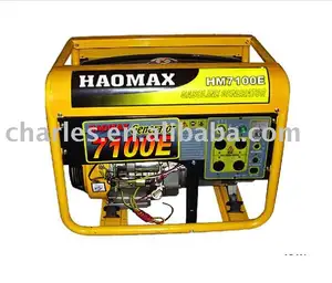 Haomax 5.0kw benzina generatore di avviamento a chiave