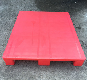 Palet de Plástico Moldeado por Inyección de Fabricante, Palet Rojo para Uso Alimentario - Product Image 5