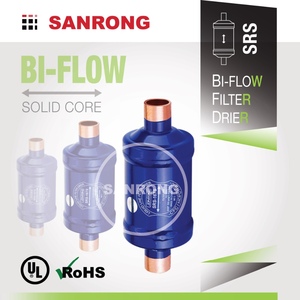 SRS DMB <span class=keywords><strong>BFK</strong></span> 052 052 083 084 085 Ligne Liquide bi-débit Filtre Déshydrateur avec Bloc Solide, pompe À chaleur R410A Réfrigérant Filtre Déshydrateur - Product Image 2