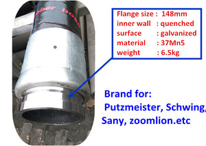 С подошвой из вулканизированной бетон насоса резинового шланга и DN125mm <span class=keywords><strong>5</strong></span>-дюймовый гибкий резиновый шланг - Product Image 4