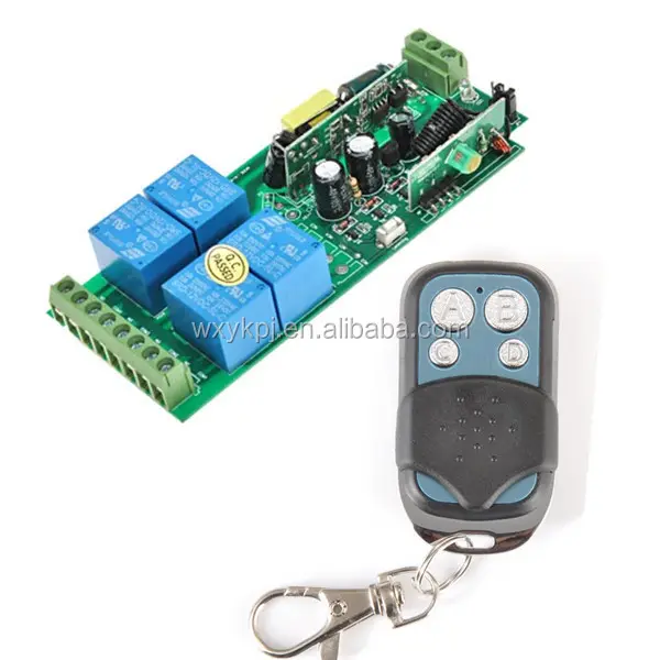 AC120V 220V 4 channel/ 4ch relay rf wireless remote control switch remote controller