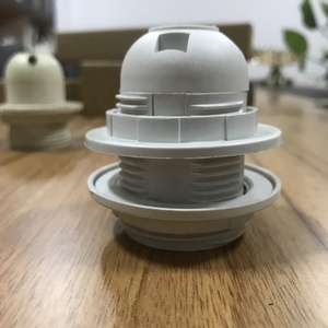 <span class=keywords><strong>Vintage</strong></span> <span class=keywords><strong>portalampada</strong></span> in bachelite E27 lampadina zoccolo di plastica luce del pendente accessori nero bianco - Product Image 3