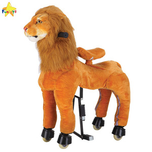 Funtoys meilleur vente aire de jeux extérieure en bois cheval à bascule jouet pour enfants et adultes - Product Image 1